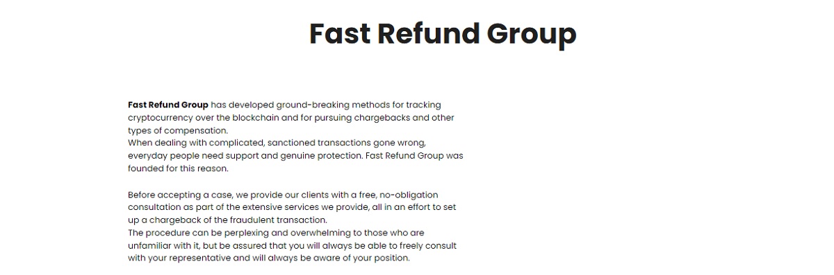 what is Fast Refund Group