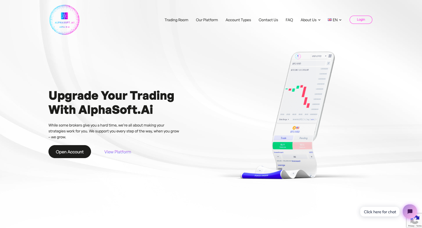 AlphaSoft.ai website