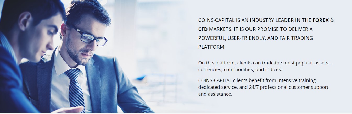 Coins Capital trading conditions