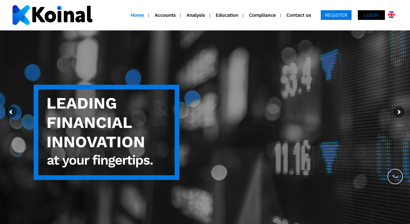 Koinal AI trading platform