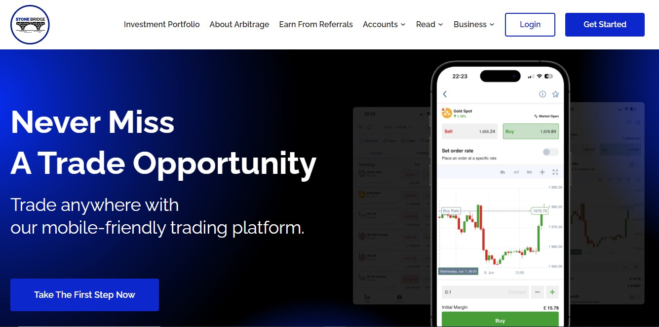 Stone Bridge Ventures trading Platform