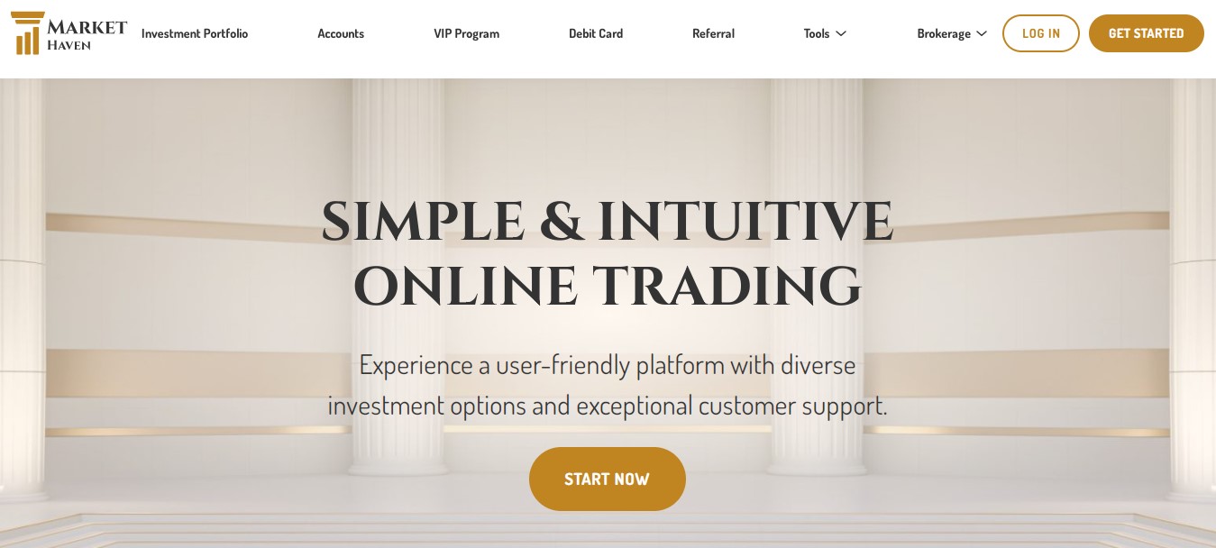 Market Haven website