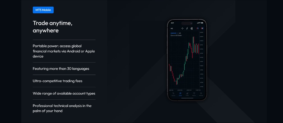 التداول من خلال ميتاتريدر 5 من خلال شركة Raze Markets