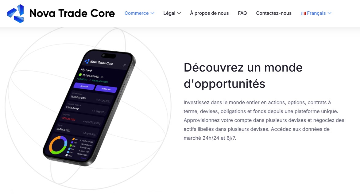 Novatradecore Tradable Assets Novatradecore Tradable Assets